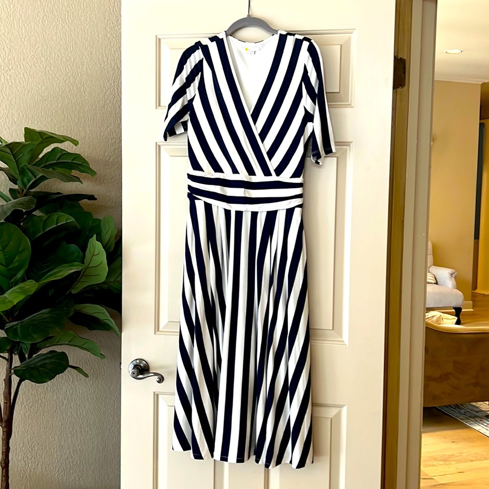 Boden size 8R striped dress